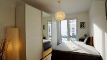 Schlafzimmer Wundersch�ne Neubauwohnung in den Lankwitzer Hofg�rten in Berlin-Steglitz