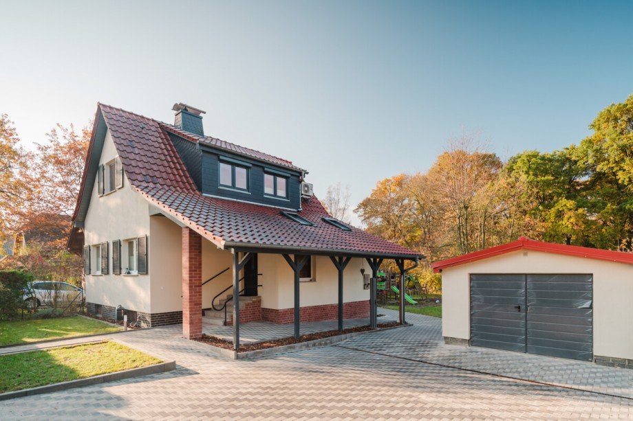 vorderer Garten Einfamilienhaus Stahnsdorf