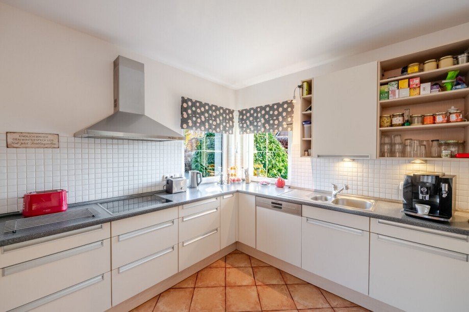 K�che mit Gr�nblick Einfamilienhaus Falkensee