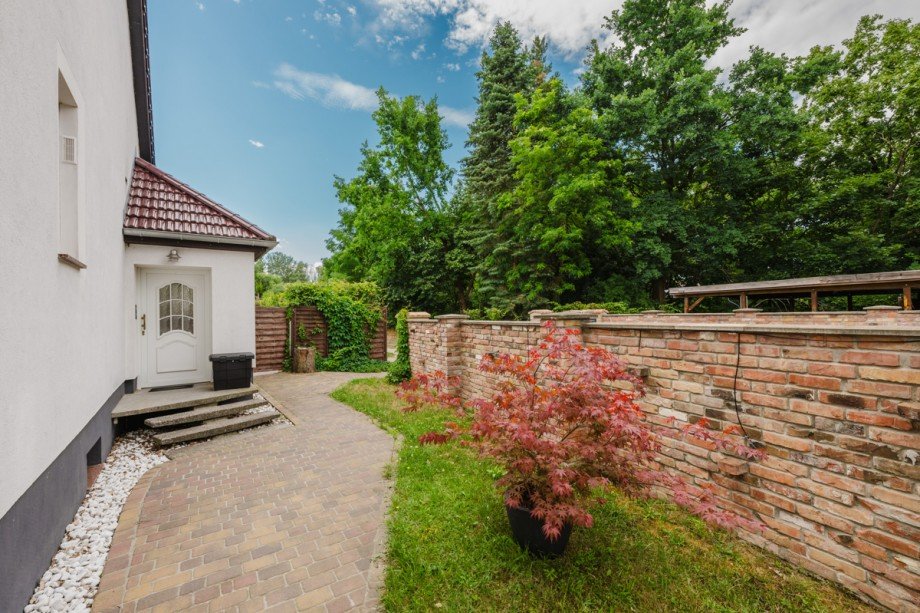 Hauseingang Zweifamilienhaus Potsdam
