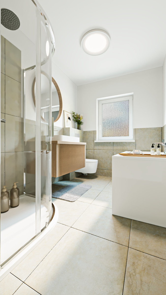Idee_Badezimmer Einfamilienhaus Falkensee