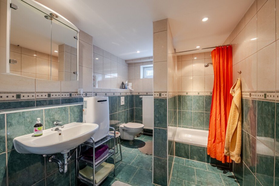 Badezimmer mit Dusche, Untergeschoss Einfamilienhaus Falkensee