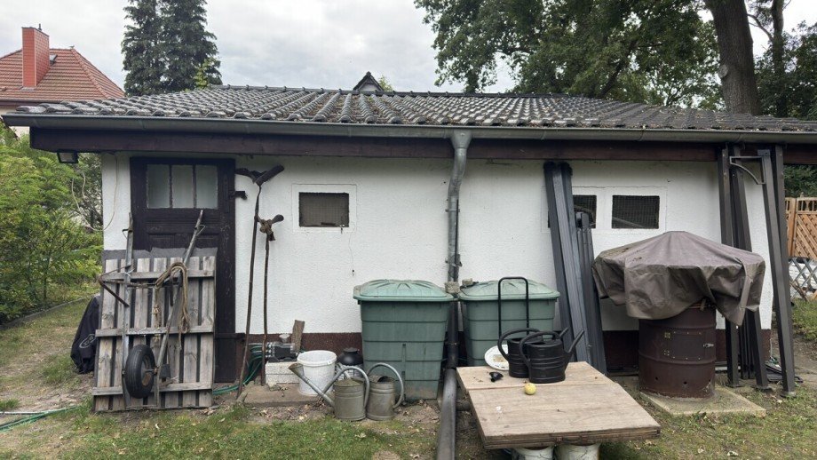 Nebengeb�ude, R�ckansicht Einfamilienhaus Dallgow-D�beritz