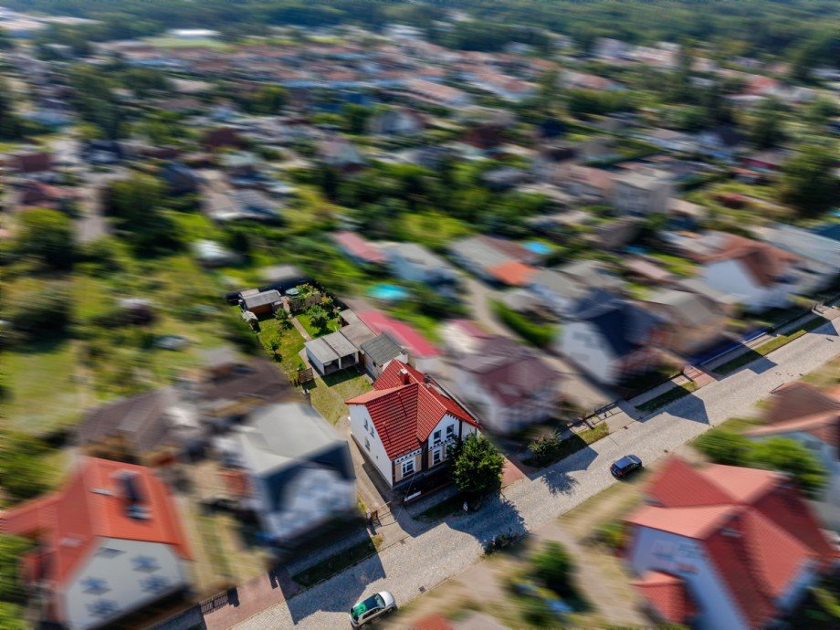 Luftbild Zweifamilienhaus Finowfurt