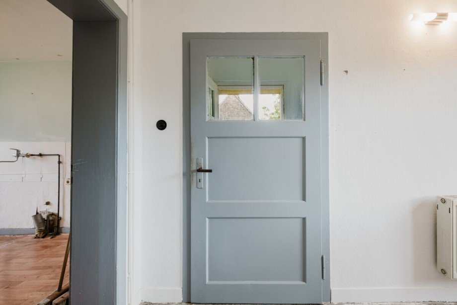 Zwischent�r Eingang Doppelhaush�lfte Schorfheide