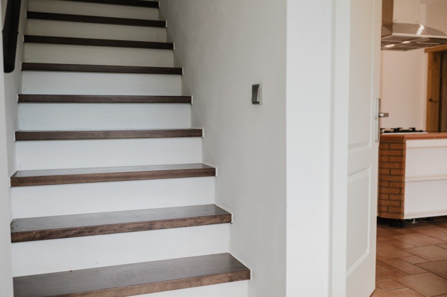 Treppe ins DG Zweifamilienhaus Potsdam
