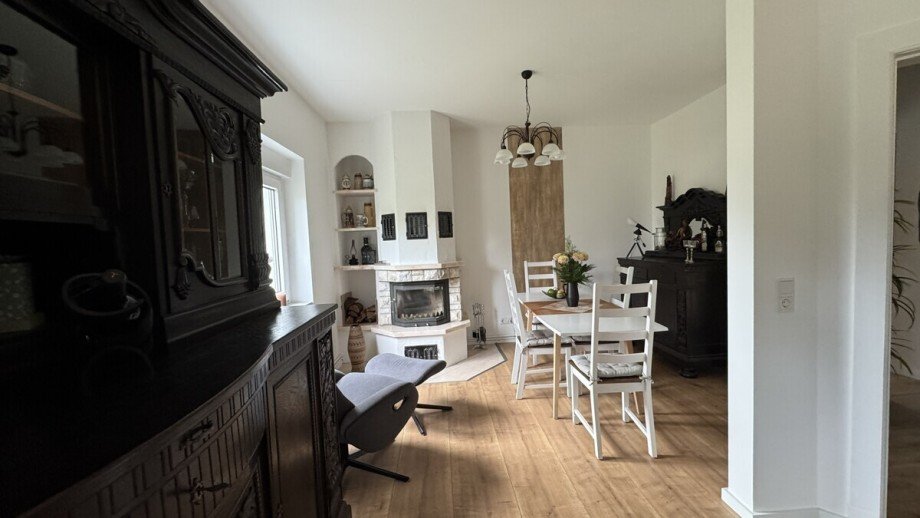 Esszimmer mit Kamin Einfamilienhaus Dallgow-D�beritz