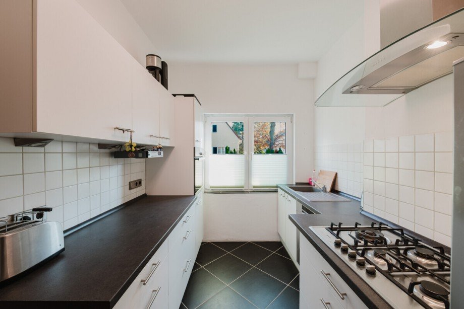 K�che mit Gasherd Einfamilienhaus Stahnsdorf