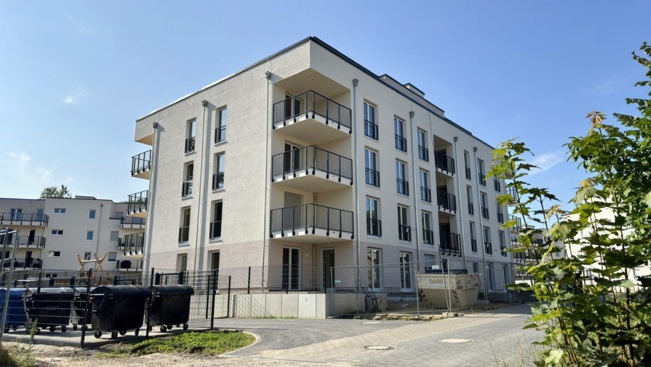 Einfahrt Wohnanlage Etagenwohnung Bernau bei Berlin