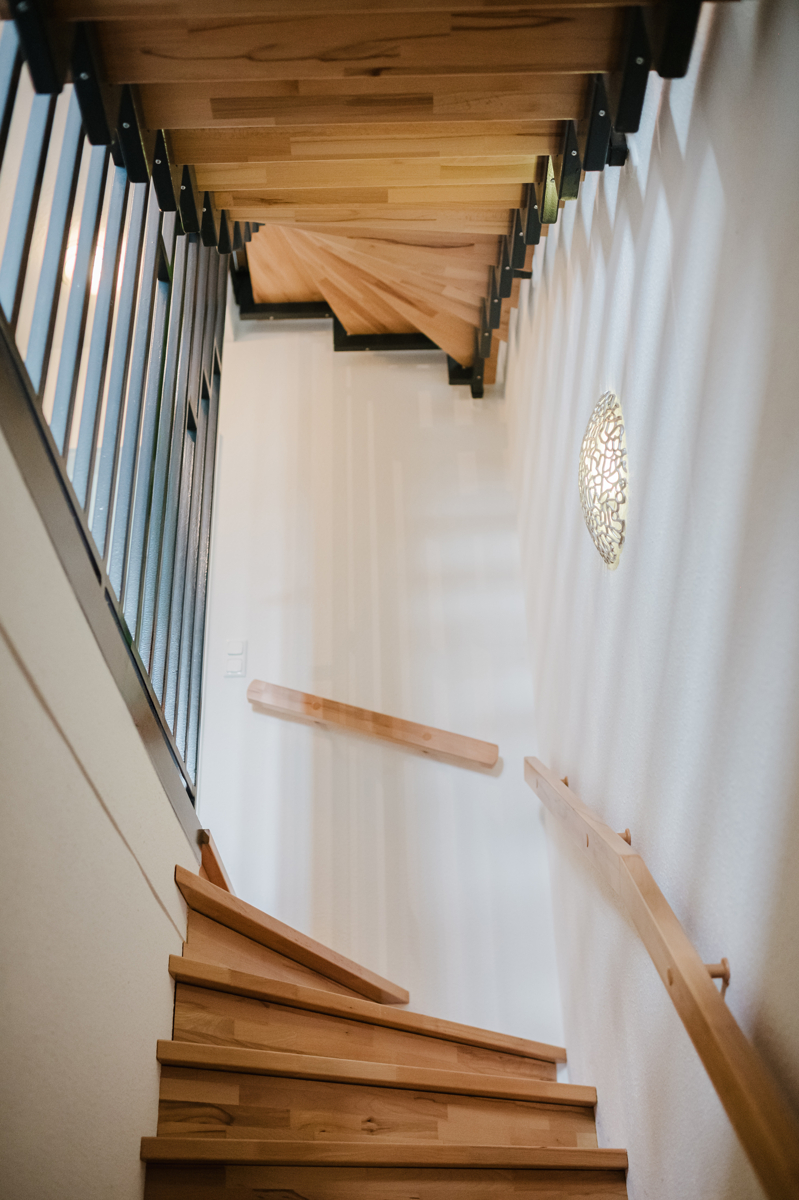 moderne Treppe Einfamilienhaus Bernau bei Berlin