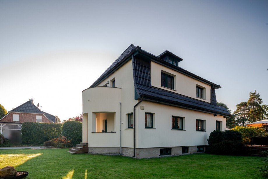 Hausansicht vom Garten Einfamilienhaus Falkensee