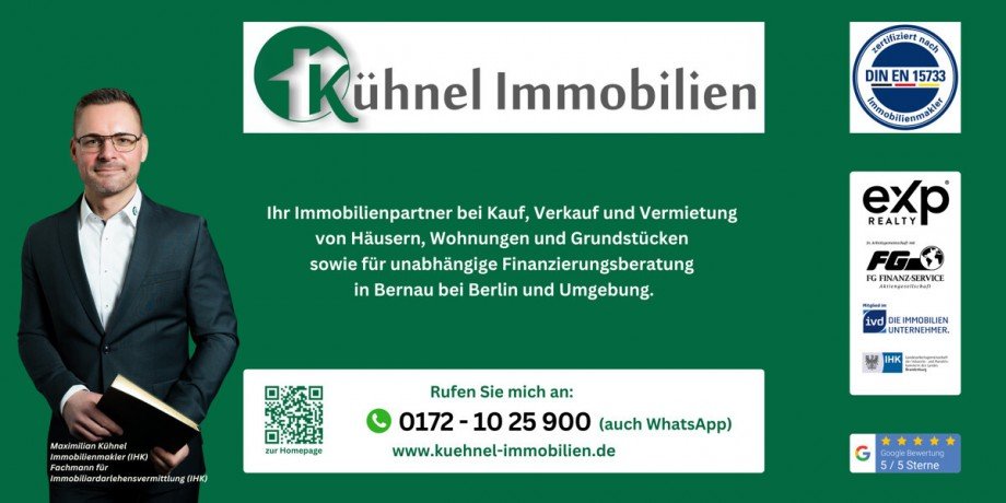 K�hnel Immobilien Berliner Umland Wohngrundst�ck Bernau bei Berlin