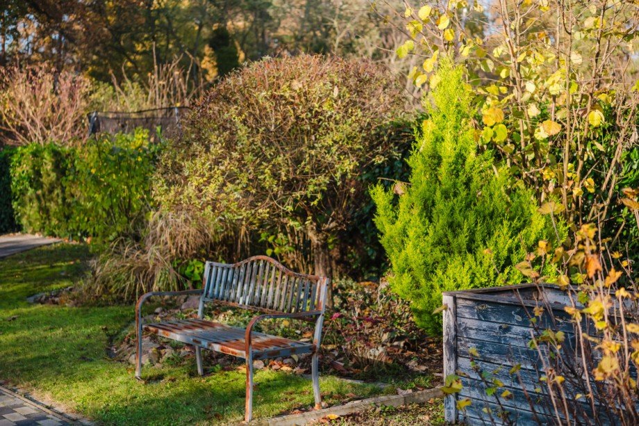 Garten Detail Einfamilienhaus Stahnsdorf