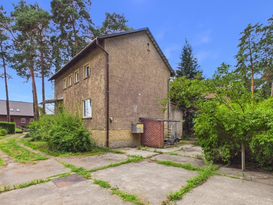 Objektansicht hinten Einfamilienhaus Hennigsdorf
