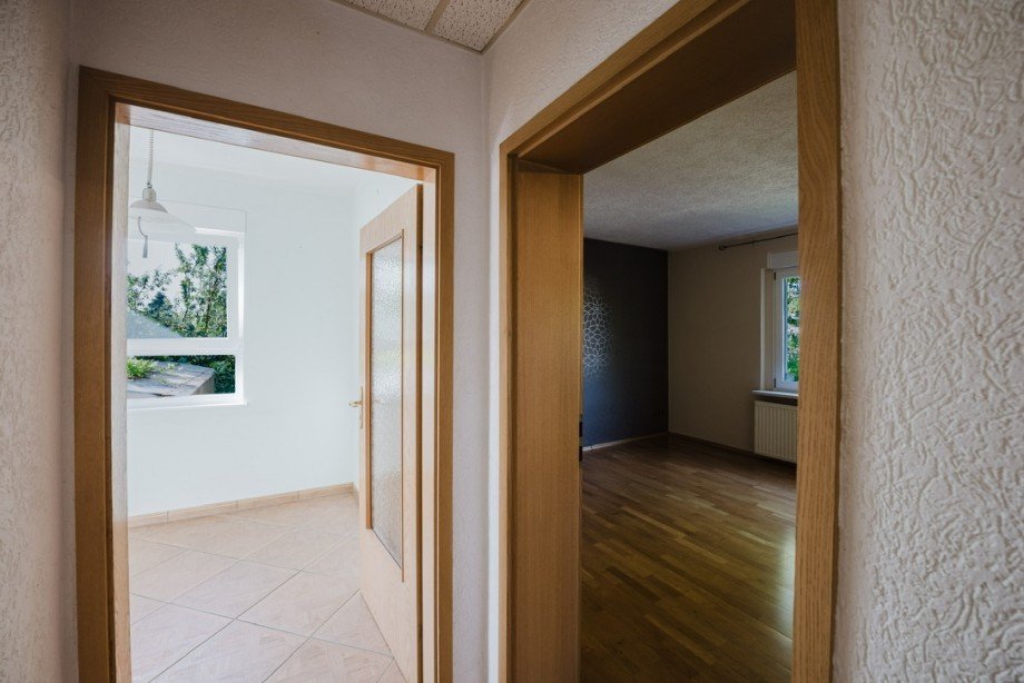 Flur zur K�che und ins Wohnzimmer Einfamilienhaus Bernau bei Berlin