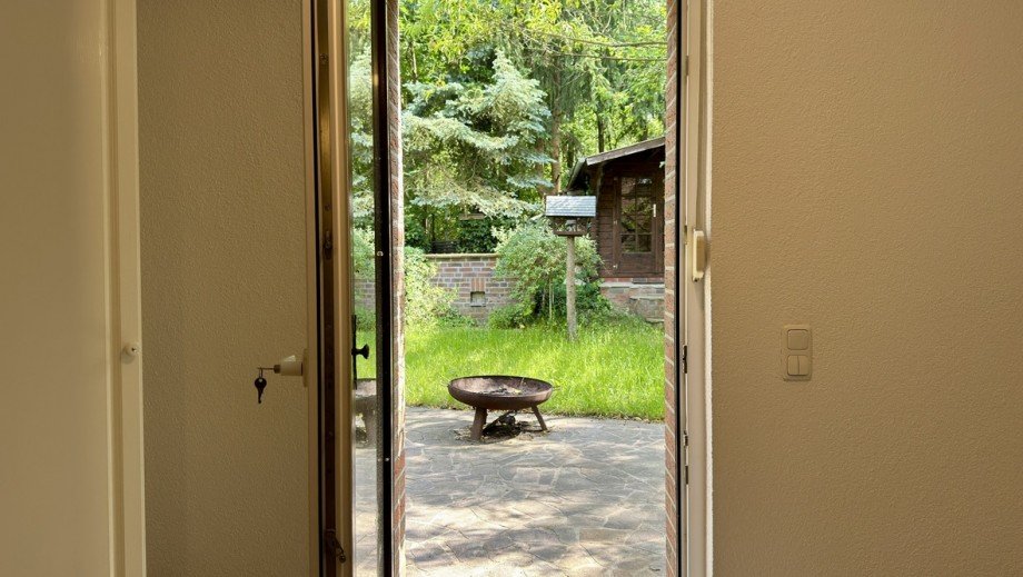 Blick aus der K�che Einfamilienhaus Bad Freienwalde / Neuenhagen